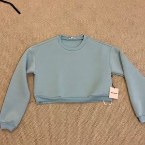 Revolve cropped sweatshirt